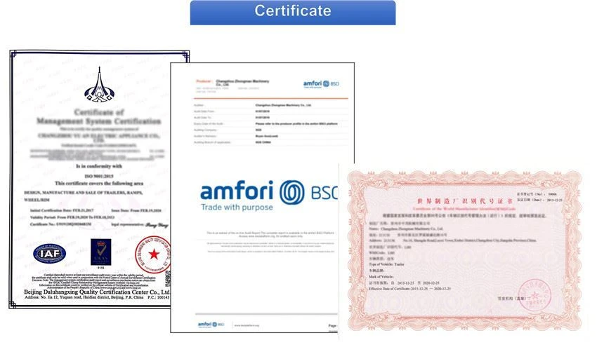 Fmol Machinery Certificate