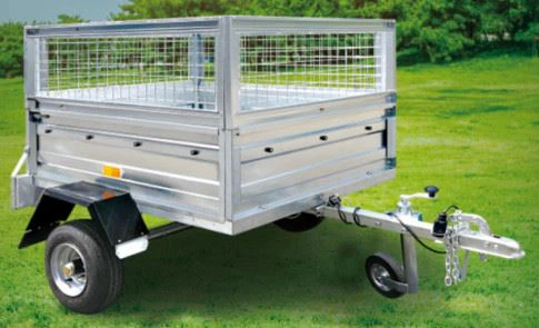 Galvanized Box Trailer